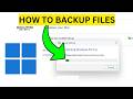 How To Backup Files on Windows 11(EASY)