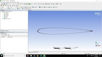 Exp  1 Modeling of Symmetric Cambered Aerofoil Geometry + Generation of Body Fitting Adaptive Mesh