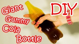 Diy Giant Gummy Cola Bottle - How To Make Giant Gummy Coca-Cola Bottle At Home Recipe
