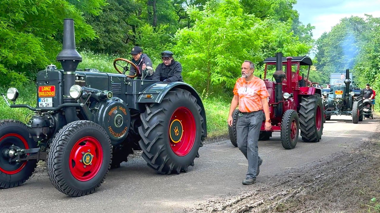 Viele hundert Traktoren kommen - 5. Großes Schleppertreffen in 72145 Hirrlingen - Sonntag 23.06.2024