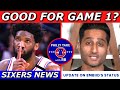 Shams Provides HUGE Joel Embiid Update For Game 1! | Sixers FINALLY Getting Past The 2nd Round?