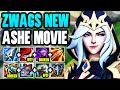 Trying every possible ashe build for season 14 the zwag ashe movie