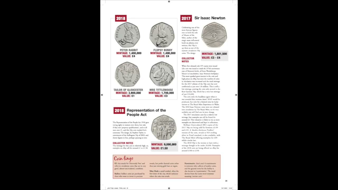 Quick preview: Collect Modern Coins souvenir booklet
