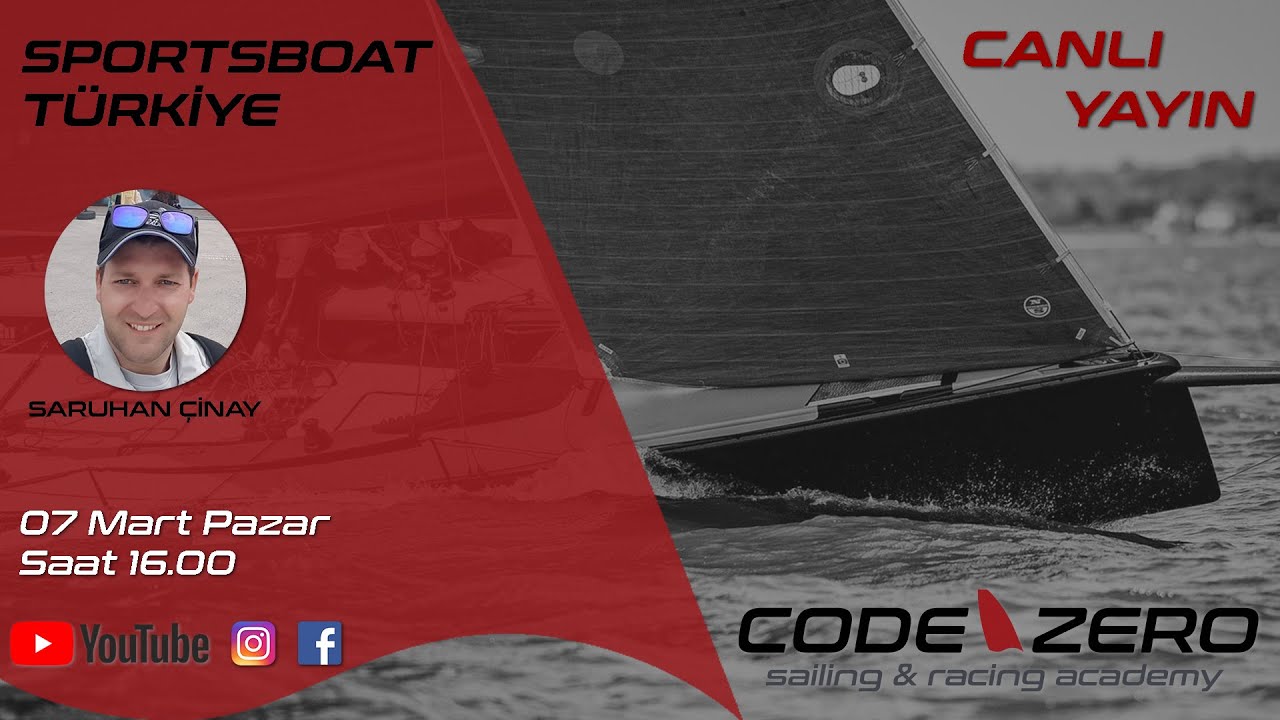 Yelkende yükselen sınıf TYF Sportsboat Komite Başkanı Saruhan Çınay ile Canlı Yayın - CZ Bölüm 5
