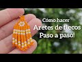 DIY- CÓMO HACER ARETES DE FLECOS/ cómo hacer bisutería en MOSTACILLA💛