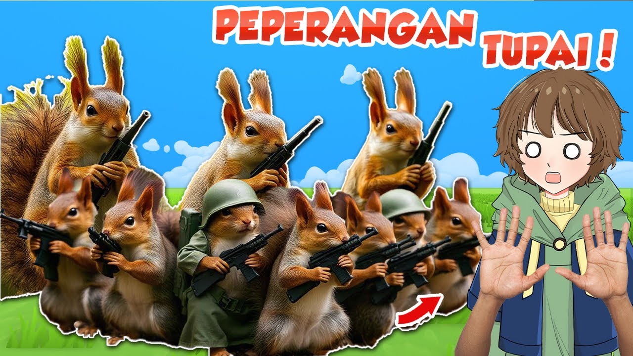 AKHIR DARI PERANG ANTARA TUPAI DAN KOPASUS !!!