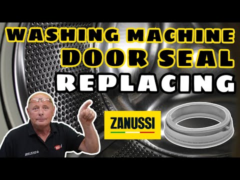 How To Replace Zanussi Washing Machine Door Seal 2012 Onwards