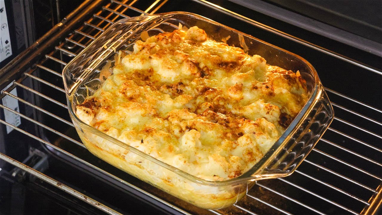 Просто полейте цветную капусту яйцом и результат будет потрясающим!