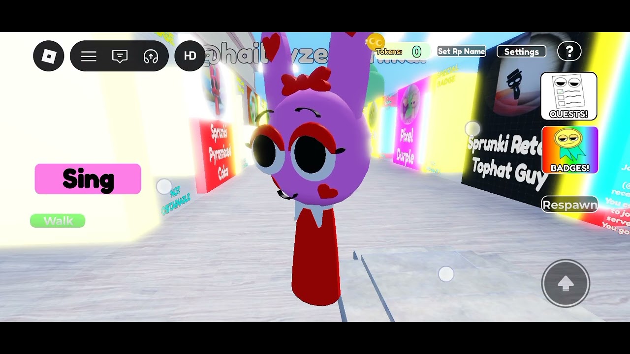 How To Get 3 New Valentines Badges In 3D Sprunki RP And Animations