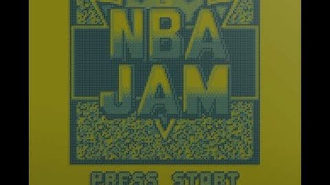 20 Mins Of...NBA JAM Intro (US/Game Boy)