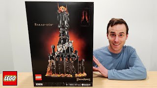 LEGO Lord of the Rings BARAD-DÛR Review by Designer & Official Reveal!