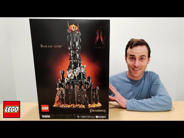 LEGO Lord of the Rings BARAD-DÛR Review by Designer & Official Reveal! class=