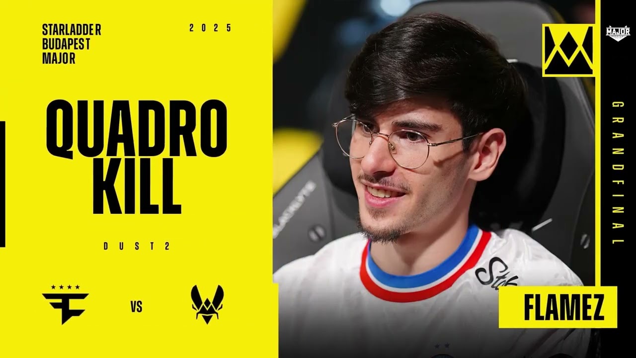 FaZe vs Vitality (Dust2) – Grand Final Souvenir Highlight Charms | Budapest Major 2025