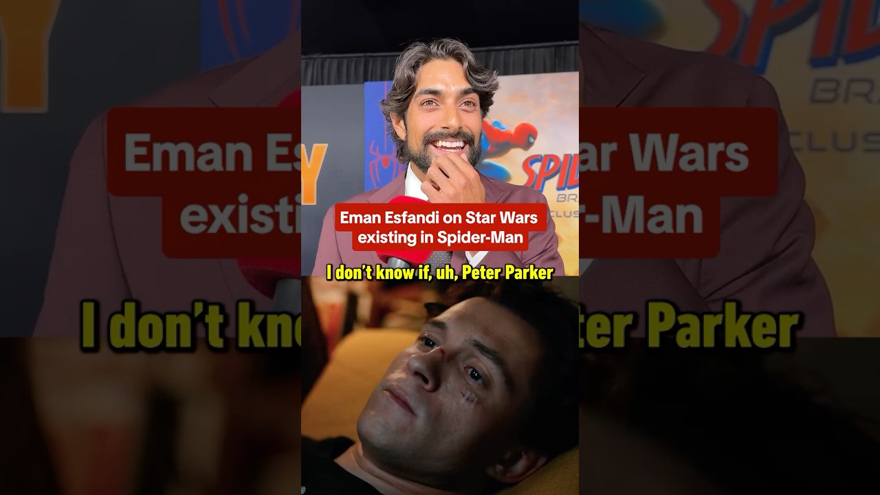 Star Wars exists in the MCU. Wouldn't wouldn't Peter think MJ's new man looks familiar? #spiderman