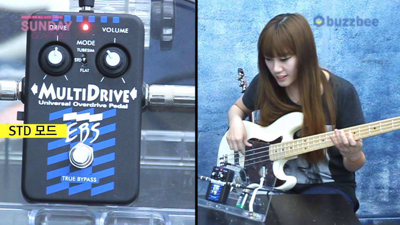 EBS MultiDrive Bass Effect Pedal - YouTube