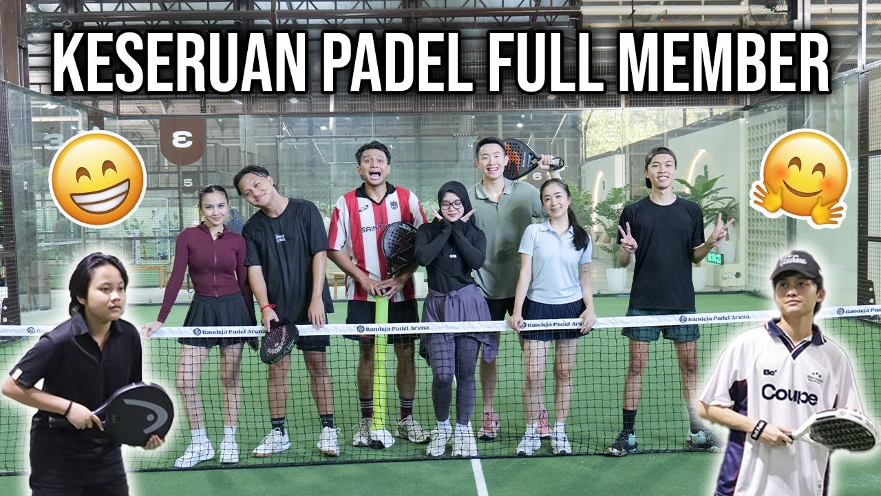 AKHIRNYA BISA MAIN PADEL FULL DATENG SEMUA!