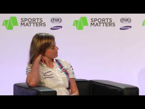 Claire Williams and Susie Wolff @ Sports Matters 2014 Claire Williams and Susie Wolff @ Sports Matters 2014