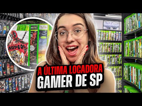 I visited the last GAMER RENTAL STORE in SÃO PAULO!
