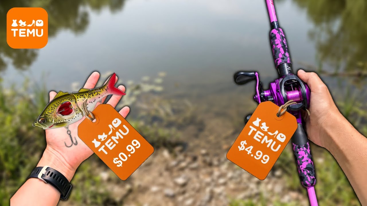 Temu Budget Fishing Challenge!!
