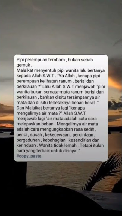 KENAPA PIPI PEREMPUAN TEMBAM🍂#short #ukhti #islamicvideo