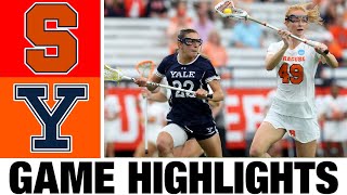 #3 Syracuse vs #6 Yale Highlights | 2024 NCAA Women's Lacrosse Championships - Quartefinals