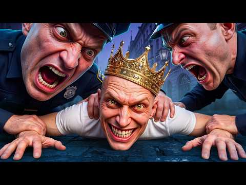 ТУПЫЕ ГОСНИКИ РЕШИЛИ ПОСАДИТЬ КОРОЛЯ ГОСКИ И ОБОСРАЛИСЬ в GTA 5 RP