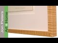 How to make a frame using curly maple / tiger maple I found at Lowes How to make a frame using curly maple / tiger maple I found at Lowes