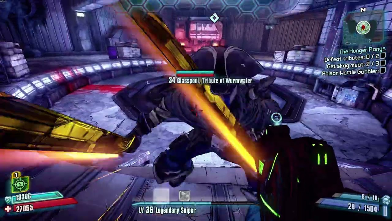 (BL2) Walkthrough of The Horrible Hunger of the Ravenous Wattle Gobbler DLC