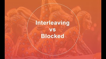 Blocked vs Interleaving Video