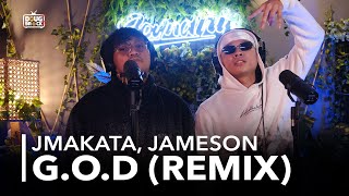 JMAKATA feat. JAMESON - G.O.D (REMIX) (Live Performance) | Soundtrip Episode 197