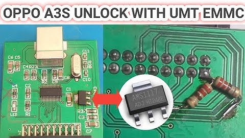OPPO A3S UNLOCK WITH UMT EMMC MODIFY