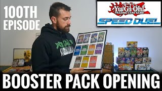 100th Episode - Yugioh Speed Duel Booster and Tournament pack opening!