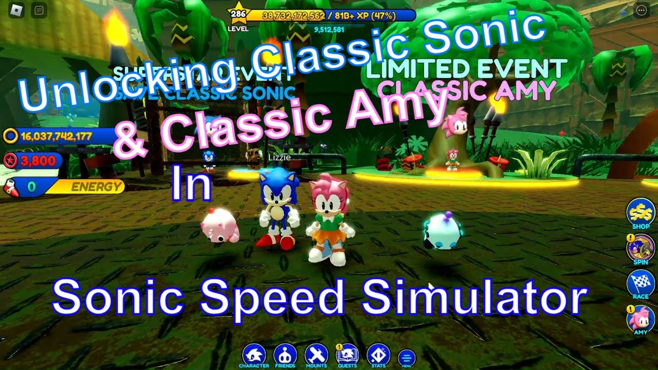 Is Classic Amy The BEST Skin in Sonic Speed Simulator? #SonicSpeedSimu, Sonic