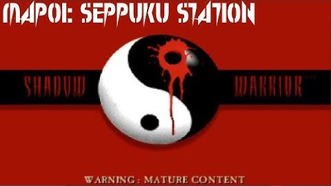 Shadow Warrior - Map01: Seppuku Station (100%) [DOSBox]