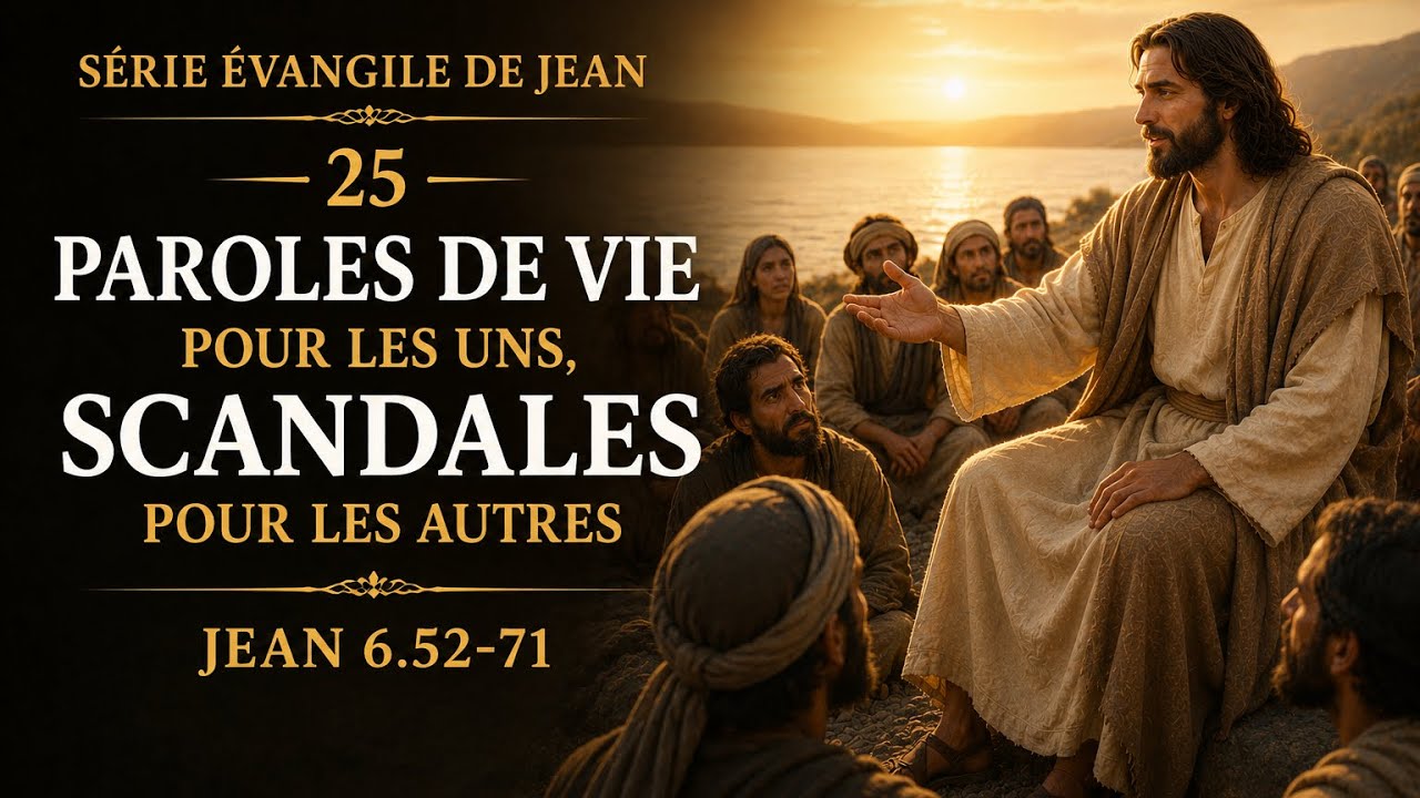 PAROLES DE VIE POUR LES UNS, SCANDALES POUR LES AUTRES