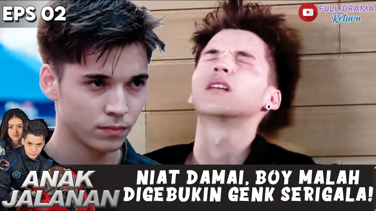 NIAT DAMAI, BOY MALAH DIGEBUKIN GENK SERIGALA! - ANAK JALANAN