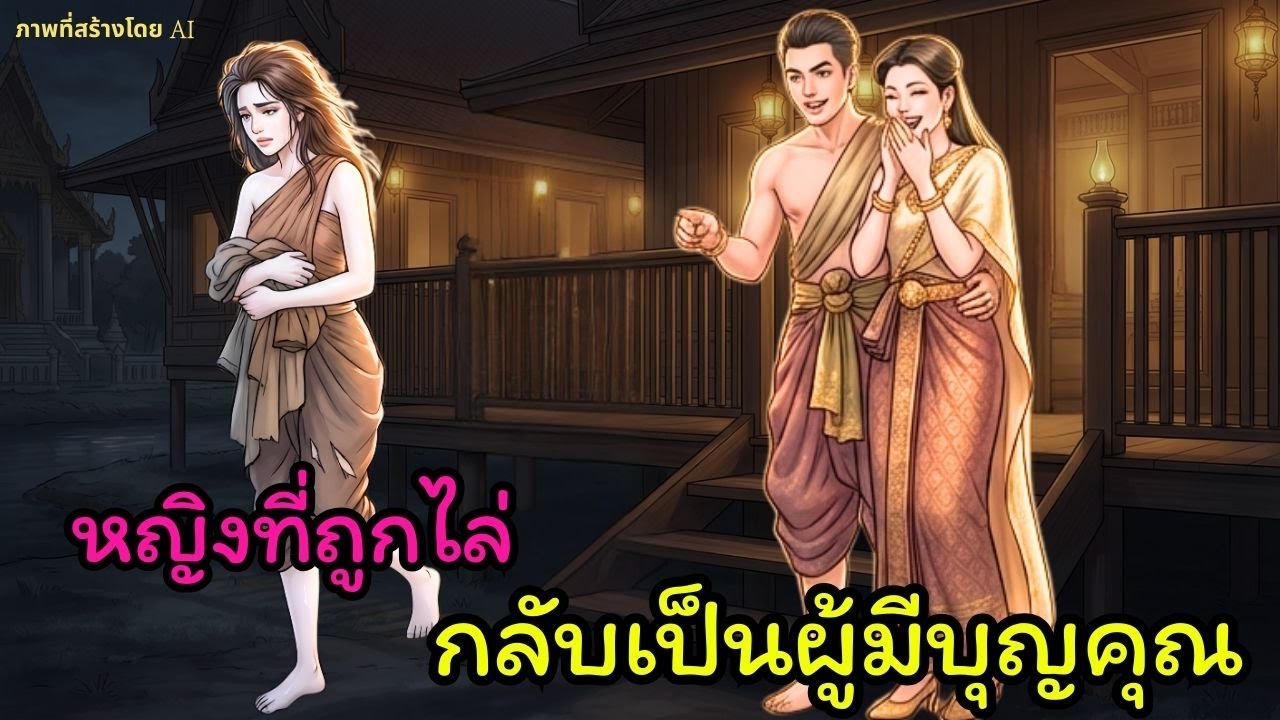 [นิทานพื้นบ้าน]สามีอกตัญญูไล่เมียคู่ทุกข์กลางหิมะ 3 ปีต่อมากลายเป็นขอทานหน้าบ้านเจ้าเมือง