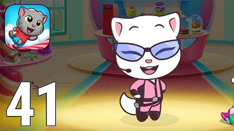 Talking Tom Candy Run 2022 Gameplay Walkthrough Part 41 - Agent Angela (iOS/Android Games)