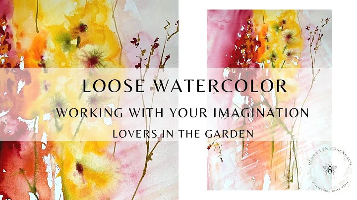 Watercolor ~ Working From Your Imagination ~ Lover...