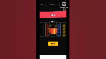 Ball Sort Color Water Puzzle Level 3 || #short #shorts #shortfeed #viralshort