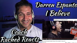 Vocal Coach Reaction - Darren Espanto - I Believe