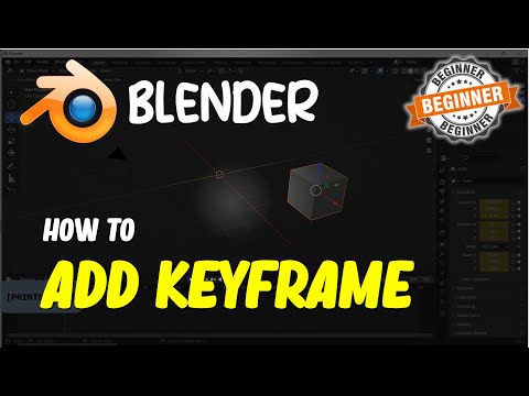 Blender How To Add Keyframe