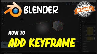 Blender How To Add Keyframe