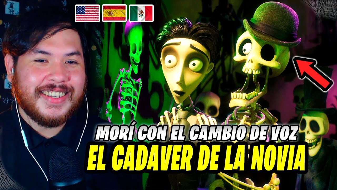 Reaccion a LOS RESTOS DEL DIA doblaje latino Morir hay que fallecer | inglés vs latino vs español