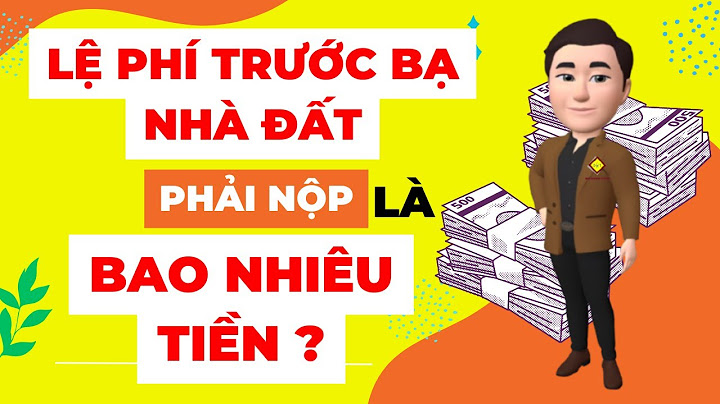 Thuế trước bạ bao nhiêu phần trăm năm 2024