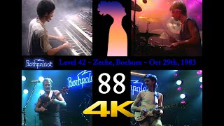 Level 42 - 88 (live) 4K - Rockpalast 1983