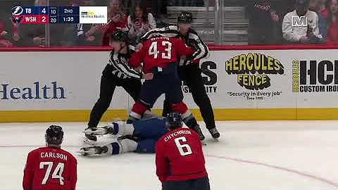 Curtis Douglas vs Tom Wilson, Lightning @ Caps - 22nd Nov 2025