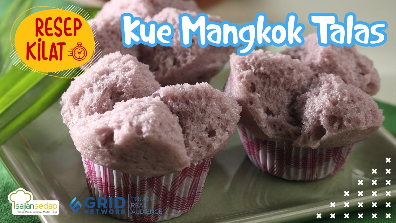 Resep Kue Tradisional Indonesia: Resep Kue Mangkok Talas yang Empuk dan Manis