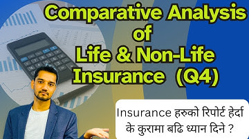 Life and Non-Life insurance comparative analysis | Stock Market Analysis by Ram Hari Nepal