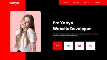 How To Make Website Header Design Using HTML and CSS | Create Website Using HTML CSS